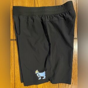 EUC Men’s GOAT USA black, shorts, size small inseam 8 inches
